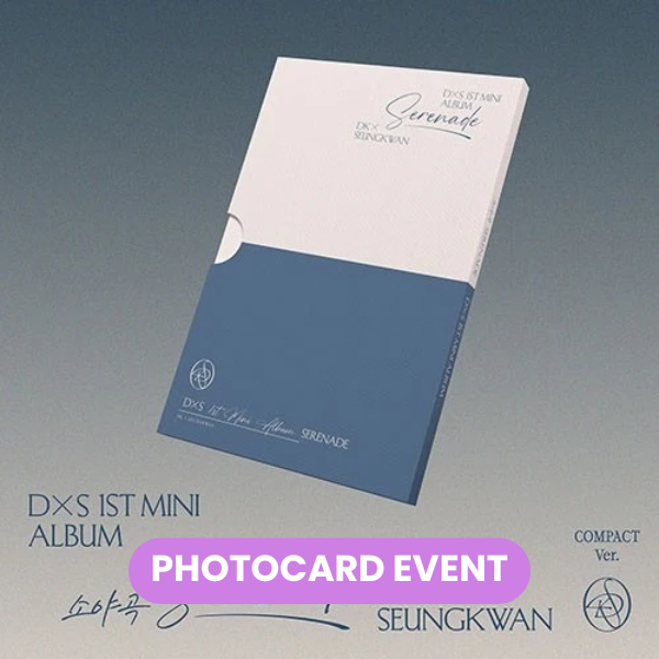 [PREORDER] DK X SEUNGKWAN (SEVENTEEN) - Serenade (Compact Ver.) + PHOTOCARD
