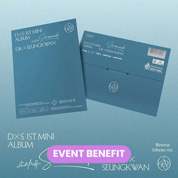 [PREORDER] DK X SEUNGKWAN (SEVENTEEN) - Serenade (Weverse Albums Ver.) + BENEFIT