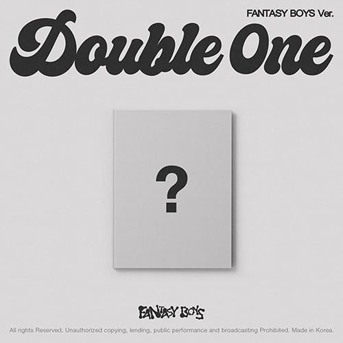 [PREORDER] DOUBLE ONE - Xpert (Fantasy Boys Ver.)