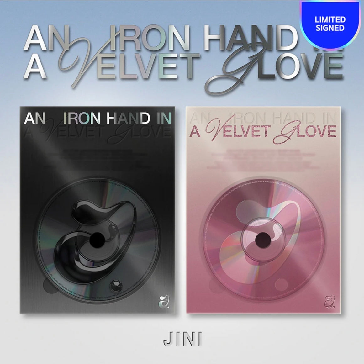 [HELLO82 SIGNED] JINI - AN IRON HAND IN A VELVET GLOVE + US EXCLUSIVE PHOTOCARD ✅