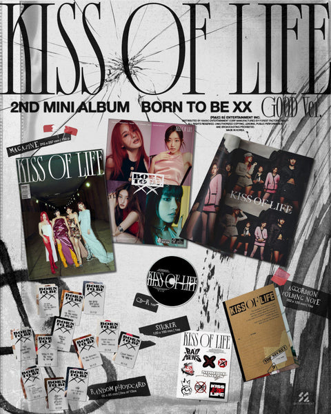 [PHOTOCARD 15/11] KISS OF LIFE - BORN TO BE XX + PHOTOCARD GIFT