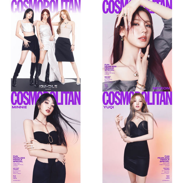 (G)I-DLE - COSMOPOLITAN KOREA COVER MARCH 2024 ✅
