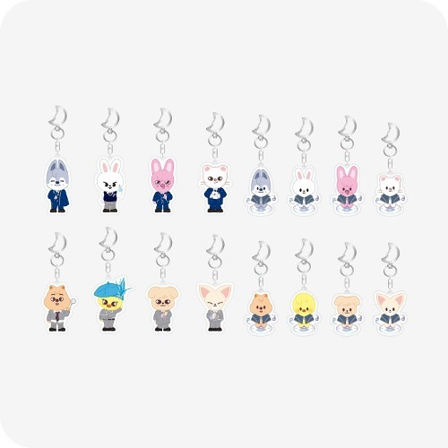 STRAY KIDS - SKZ'S MAGIC SCHOOL SECRET SOFT KEYRING ✅