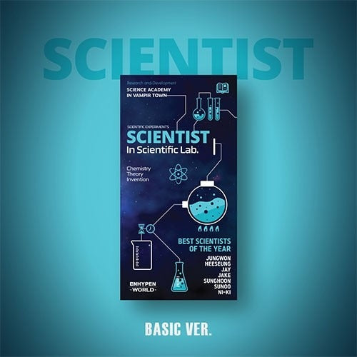 [PREORDER] ENHYPEN - World Coupon Card Collection (Scientist Basic Ver.)