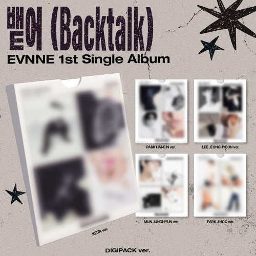 EVNNE - Backtalk (Digipack Ver.) ✅