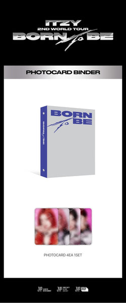 [PREORDER] ITZY - BORN TO BE PHOTOCARD BINDER