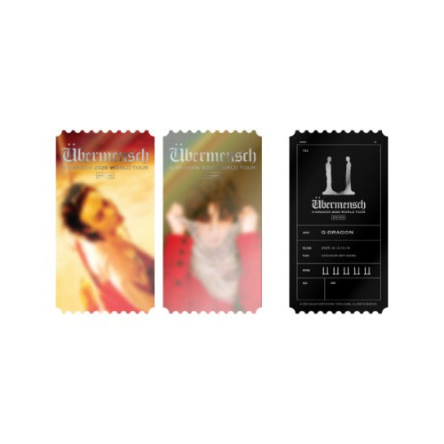 [PREORDER] G-DRAGON - 2025 Tour Photo Ticket (Gocheok Ver.)