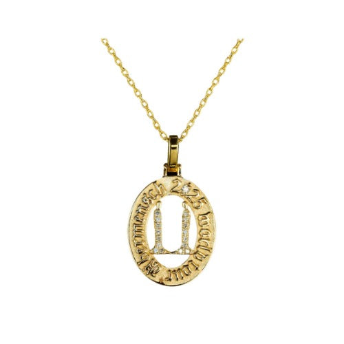 [PREORDER] G-DRAGON - 2025 Tour Übermensch Necklace (Cubic Zirconia Ver.)