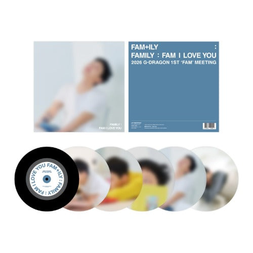 [PREORDER] G-DRAGON - Fam Meeting - LP Poster Set