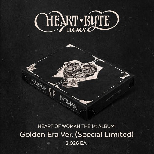 [PREORDER] HEART OF WOMAN - Heart Byte : Legacy (Golden Era Ver.) (Special Limited)