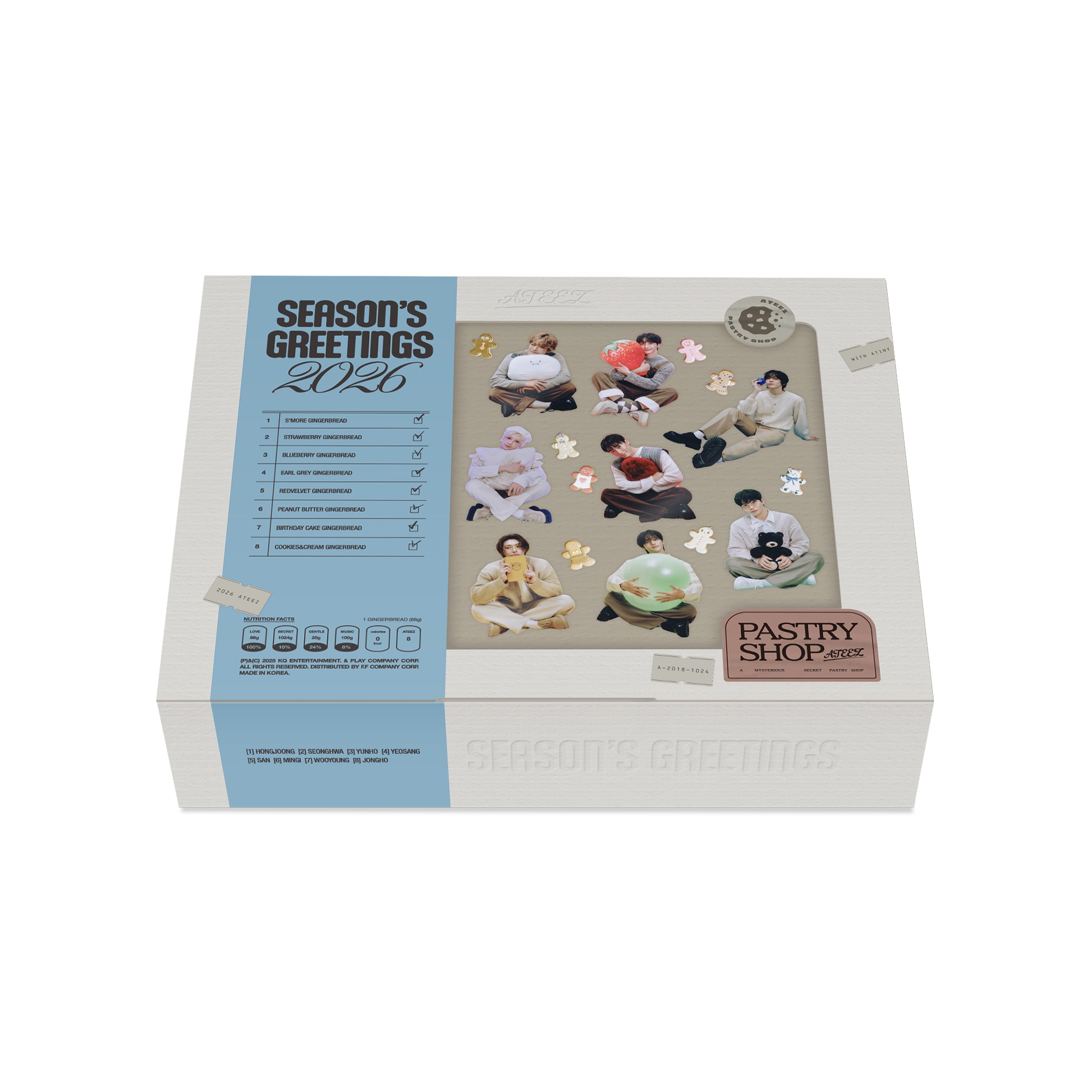 [PREORDER] [HELLO82] ATEEZ - 2026 Season's Greetings + HELLO82 GIFT