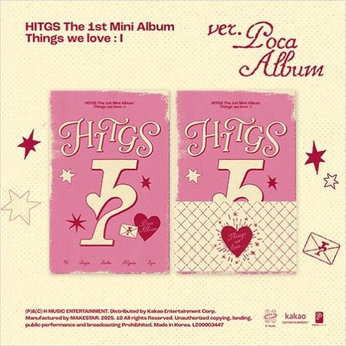 HITGS - Things We Love : I (Poca Album) ✅