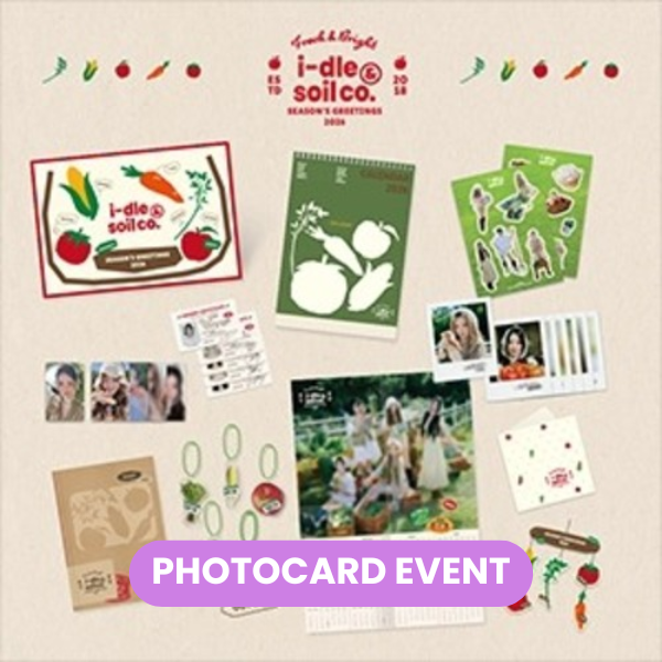 [PREORDER] I-DLE - 2026 Season's Greetings (i-dle & Soil Co.) + PHOTOCARD