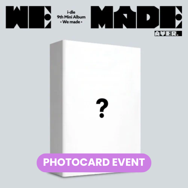[PREORDER] I-DLE - We Made (A Ver.) + PHOTOCARD