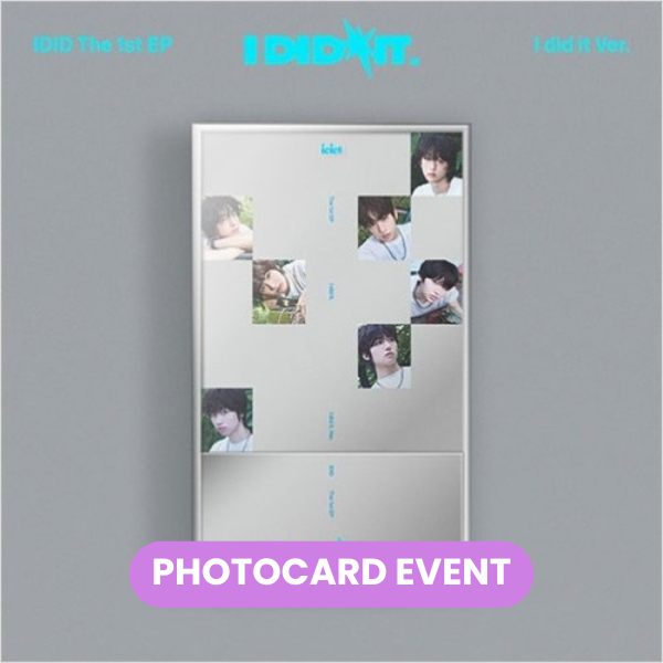 IDID - I Did It (I Did It Ver.) + PHOTOCARD ✅