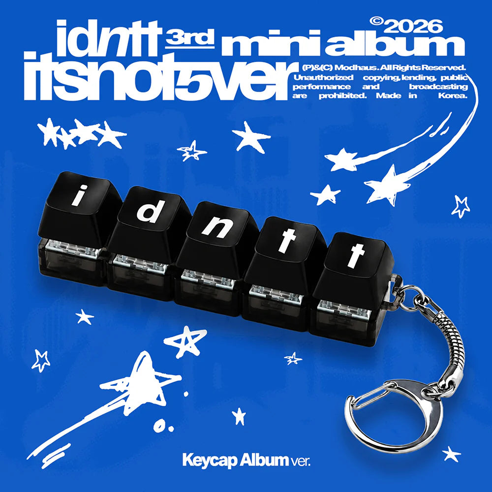 IDNTT - itsnotover (Keycap Album) ✅