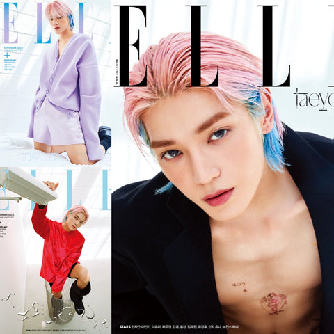 NCT - TAEYONG COVER ELLE MAGAZINE 2023 SEPTEMBER ISSUE ✅