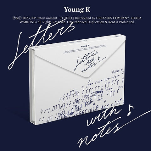 YOUNG K (DAY6) - LETTERS WITH NOTES ✅