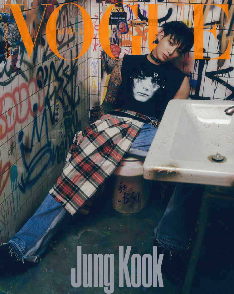 BTS - JUNGKOOK COVER VOGUE KOREA MAGAZINE 2023 OCTOBER ISSUE ✅