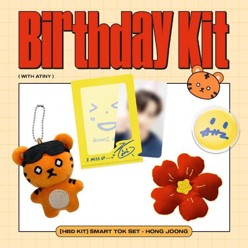 ATEEZ - HBD KIT SMART TOK SET - HONG JOONG ✅
