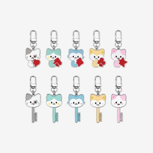 [PREORDER] ITZY - All In, Midzy -  Twinzy Secret Metal Charm (RANDOM)
