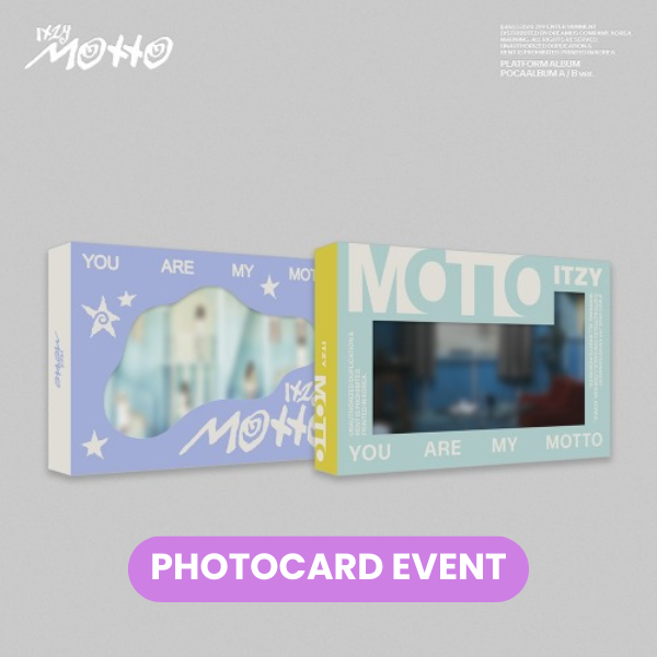 ITZY - Motto (Poca Album) + PHOTOCARD ✅