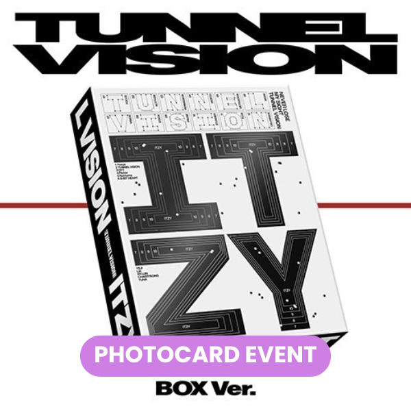 [PREORDER] ITZY - Tunnel Vision (Box Ver.) + PHOTOCARD