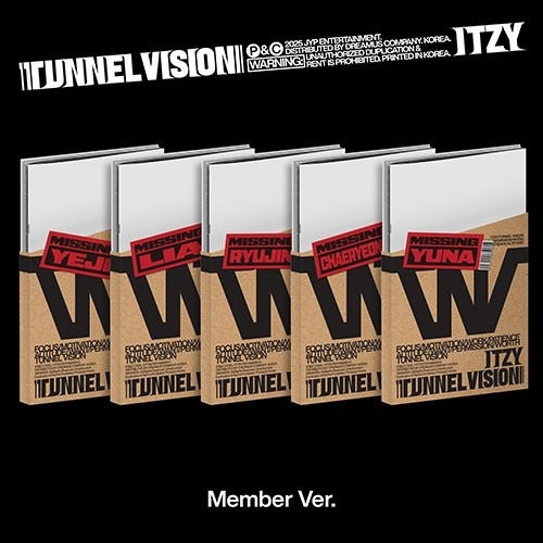 ITZY - Tunnel Vision (Member Ver.) ✅
