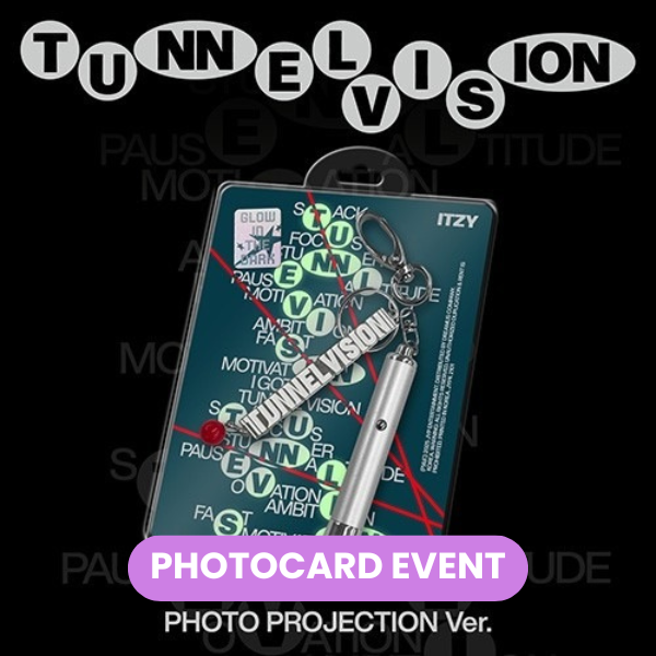 [PREORDER] ITZY - Tunnel Vision (Photo Projection Ver.) + PHOTOCARD