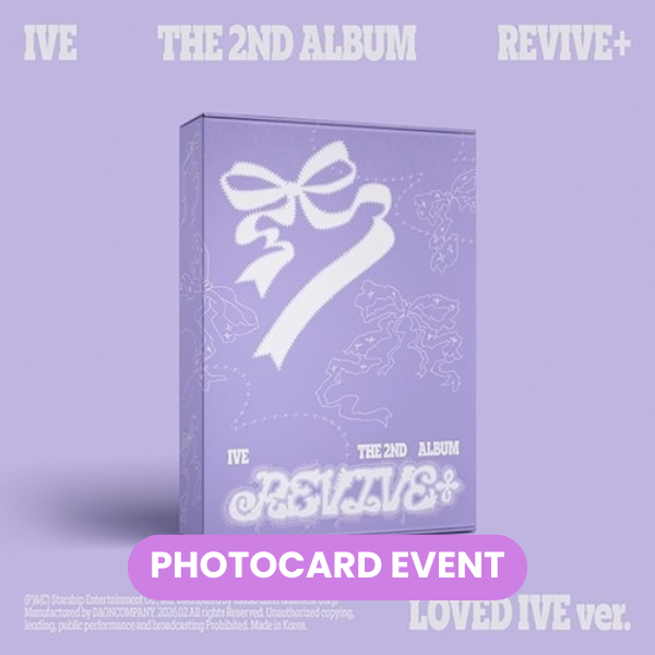 IVE - Revive+ (Loved Ive Ver.) + PHOTOCARD ✅