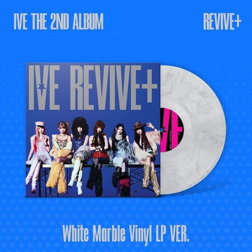 [PREORDER] IVE - Revive+ (White Marble Vinyl LP Ver.)