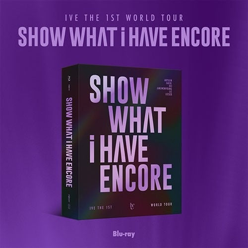 IVE - The 1st World Tour (Show What I Have - Encore) Blu-Ray ✅