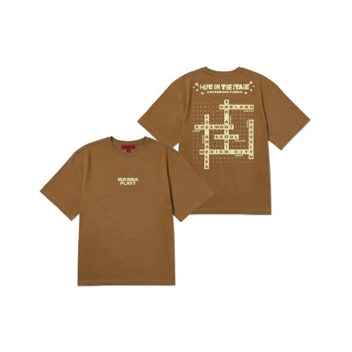 J-HOPE - HOPE ON THE STAGE TOUR T-SHIRT (BROWN) ✅