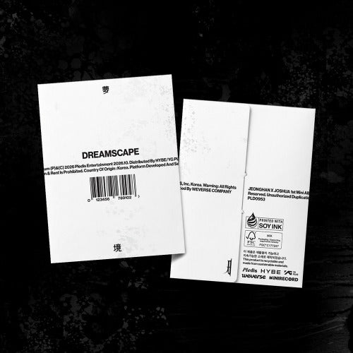 [PREORDER] JEONGHAN X JOSHUA - Dreamscape (Weverse Albums Ver.)
