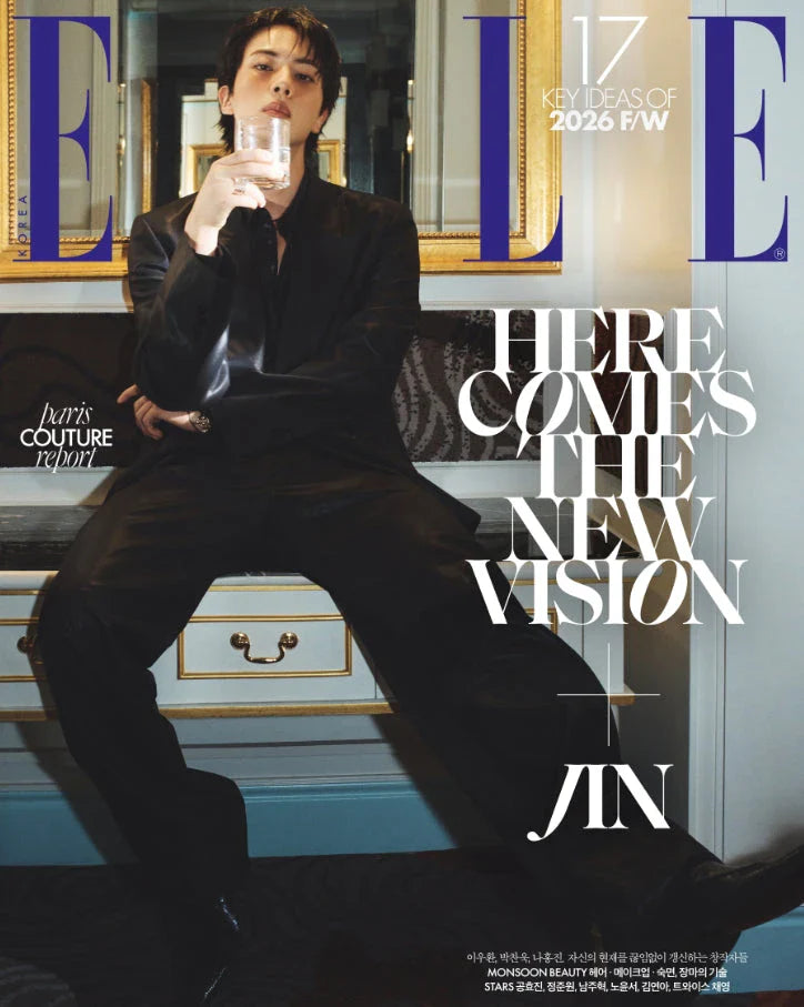 JIN - ELLE Cover Aug. 2026 ✅