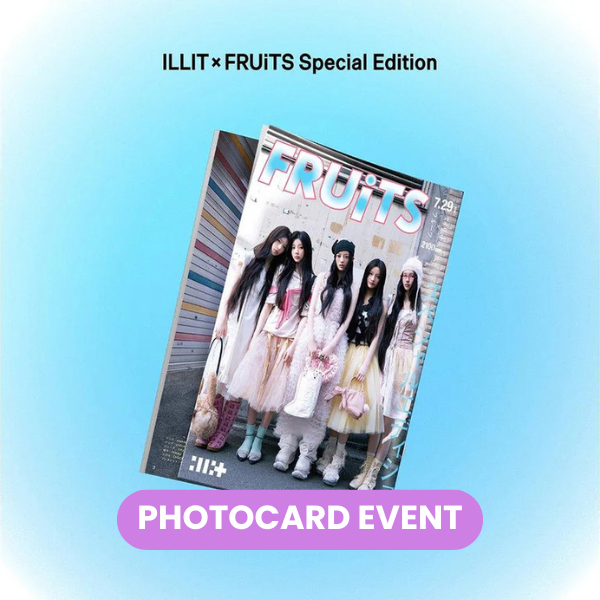 [JP] ILLIT - I Got Your Back (ILLIT x FRUiTS Special Edition) + PHOTOCARD ✅