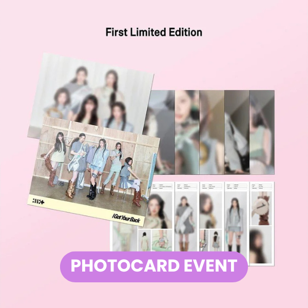 [JP] ILLIT - I Got Your Back (Limited Edition) + PHOTOCARD ✅