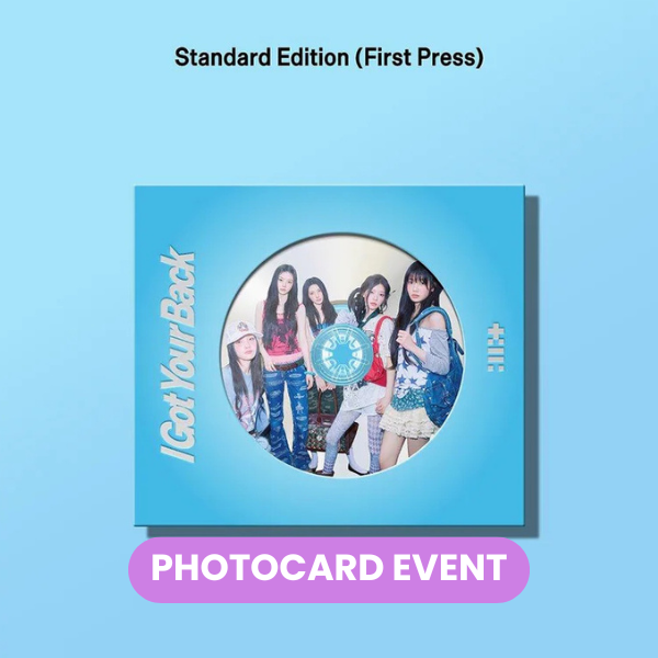 [JP] ILLIT - I Got Your Back (Standard Edition) + PHOTOCARD ✅