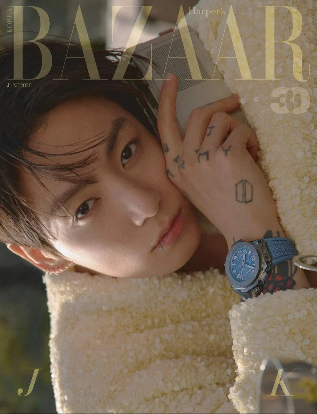 JUNG KOOK - Harper's Bazaar Cover June 2026 ✅