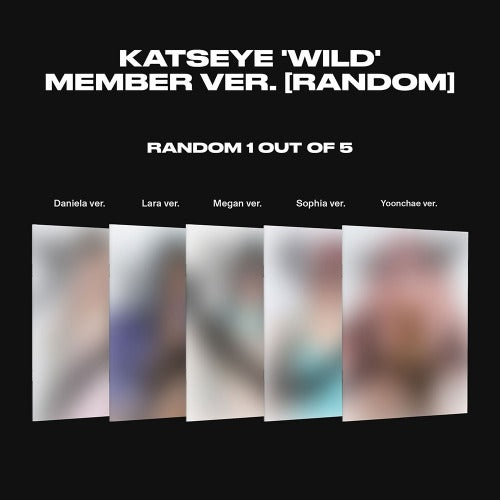 [PREORDER] KATSEYE - Wild (Member Ver.)
