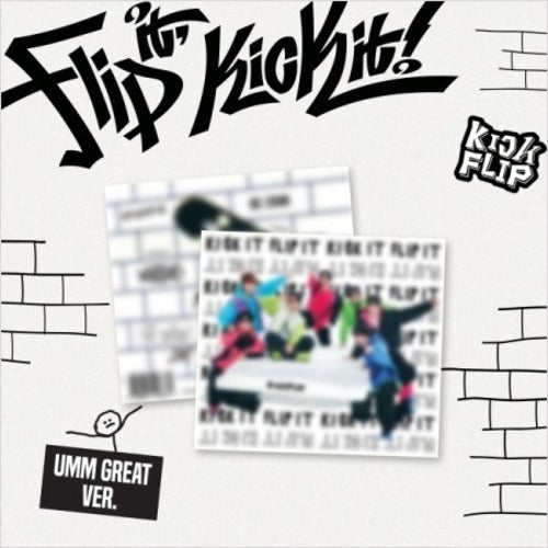 KICKFLIP - FLIP IT, KICK IT (UMM GREAT DIGIPACK VER.) ✅