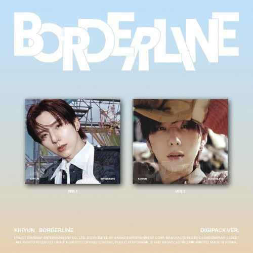 KIHYUN - Borderline (Digipack Ver.) ✅