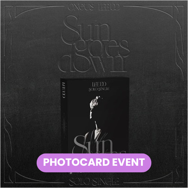 LEEDO (ONEUS) - Sun Goes Down (Poca Album) + PHOTOCARD ✅