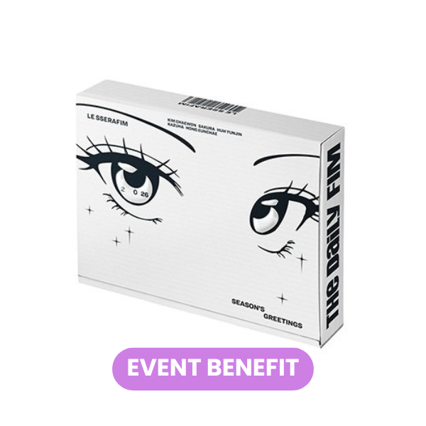 [PREORDER] LE SSERAFIM - 2026 Season's Greetings + BENEFIT