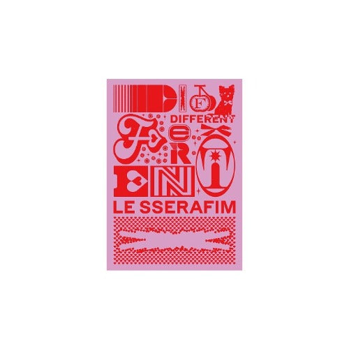 [JP] LE SSERAFIM - Different (Limited Edition B) ✅