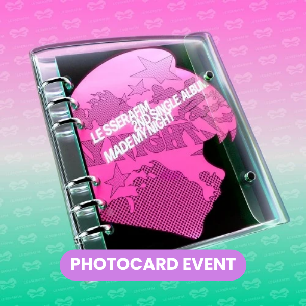 [PREORDER] LE SSERAFIM - Made My Night (Chemical Night) + PHOTOCARD