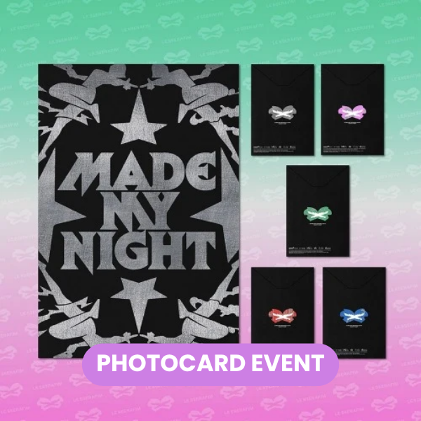 [PREORDER] LE SSERAFIM - Made My Night (Compact Ver.) + PHOTOCARD