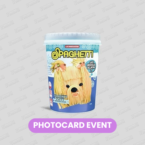 LE SSERAFIM - Spaghetti (Stress Ball Ver.) + PHOTOCARD ✅