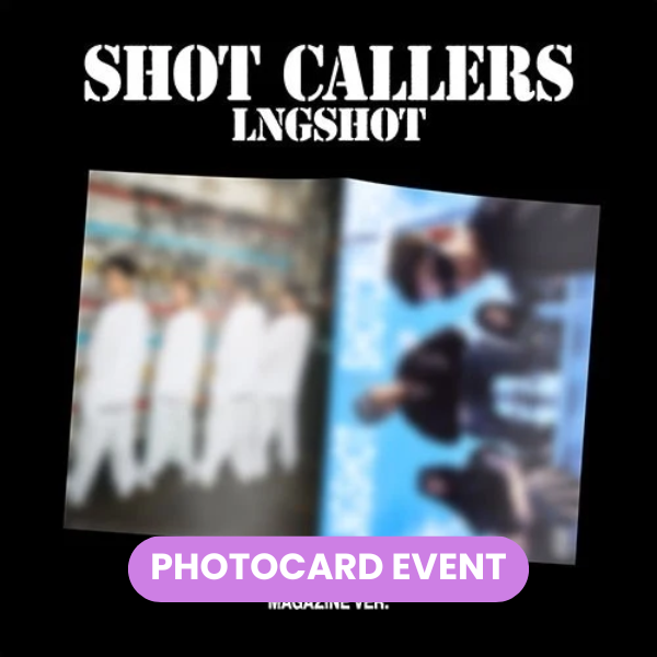 [PREORDER] LNGSHOT - Shot Callers (Magazine Ver.) + PHOTOCARD