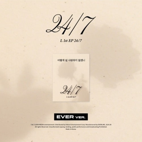 L (KIM MYUNG SOO) - 24/7 (EVER VER.) ✅